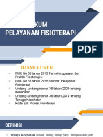 Dasar Hukum Pelayanan Fisioterapi DIV Fisioterapi Etika Profesi Dan Hukum Kesehatan 20210322 082632