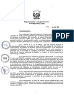 RCD 027-2015-OEFA-CD - Tipificacion de Infracciones y Escalas A Activ Mineras