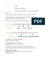 German Grammar - Nominativ Ergänzungen