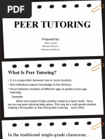 Peer Tutoring