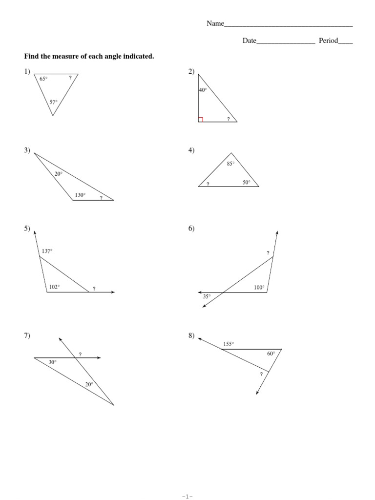 find-the-measure-of-each-angle-indicated-name-period-date-pdf-geometry-elementary-geometry