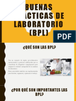 Presentación Buenas Prácticas de Laboratorio (BPL)