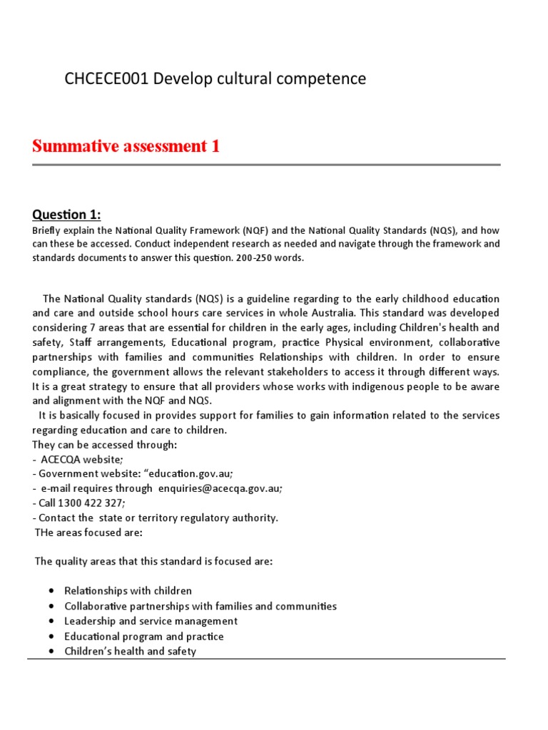 Cultural Competence in Early Education | PDF | Competence (Human ...