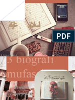 3 Biografi para Mufassir