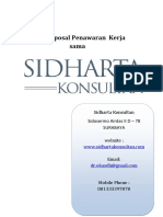 Proposal Sidharta Konsultan