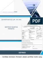 Sertifikat Kematian Perinatal