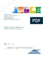 PAD-V8-P Module, Technical Reference Manual