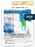 Kinetic Molecular Model of Liquid