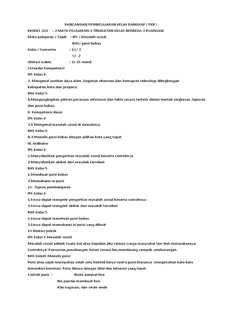 Kelas Rangkap | PDF