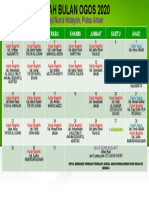 Edit Jadual Kuliah Sebulan