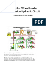 Caterpillar Transmission Hydraulic Circuit