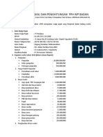 Tugas 7 Perhitungan PPH PT Perdana