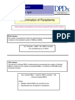 Parasitemia and Lifecycle