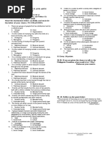 4th Quarter Exam - Ucsp