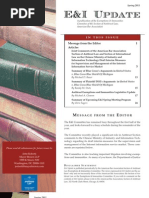 Spring 2011 Newsletter