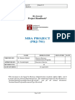 Mba Project (PRJ-701)