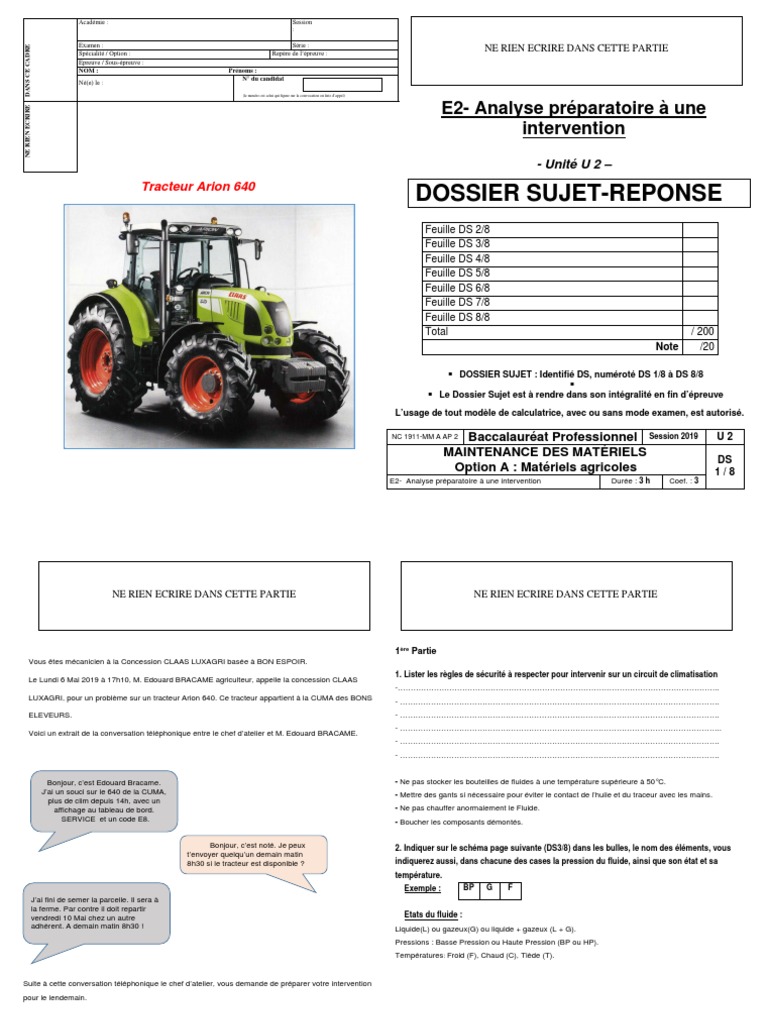 Manuel D'atelier Et Opérateur Claas Arion Sur CD - Neuf, Pour Réparation Tracteur