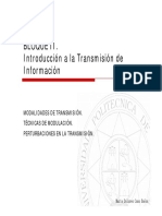 Intro A TX de InformacionII