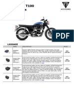 Bonneville T100 Accessories: Luggage