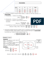 Correction DS Probabilites