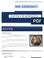Economic Geology: Silver and Beryllium