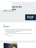 1 - Art Appreciation (GEED 10073) - Introduction To Art App