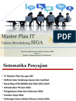Master Plan IT Dalam Mendukung SIGA1