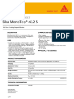 Sika Monotop®-412 S: Product Data Sheet