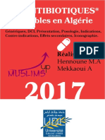 Les Antibiotiques Disponibles en Algérie 1