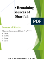 10085remaining Sources of Shari'ah - Session 6