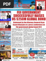 Fiji Government Successfully Raises Us $250M Global Bond | PDF ...