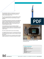 Potentiostatic Electrode: Technical Specifications