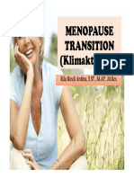 Menopause Transition (Klimakterium) : Rila Rindi Antina, S.ST., M.AP., M.Kes