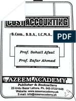 Cost Accounting Sohail Afzal PDF High Quality