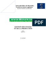 Gestion Des Stocks Et de La Production