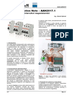 Dimensionamento Interruttori Magnetotermici NB