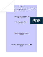 Ensayo Sobre La Constitucion Politica de Colombia de 1991