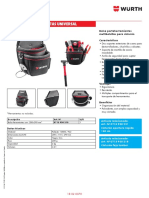 Bolsa de Herramientas Universal: Bolsa Portaherramientas Multibolsillos para Cinturón Características