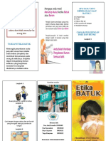 Leaflet Etika Batuk Benar