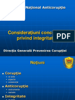 Consideratiuni Generale InTEGRITATEA