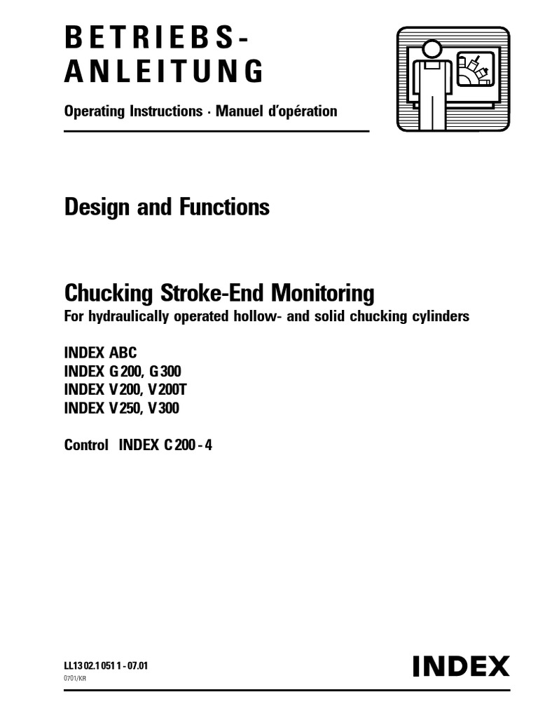 Betriebs-Anleitung: Design and Functions | PDF | Machines | Tools