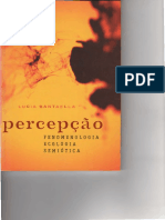 Percepçãp Fenomenologia Ecologia Semiótica Santaella - 2012