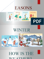 Seasonal Weather Guide: Winter, Spring, Summer, Autumn