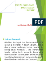 Bab III. Hukum Coulomb Dan Medan Listrik