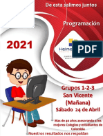 Horario Virtual San Vicente G 1-2-3