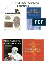 Criminalistica y Ciencias Forenses