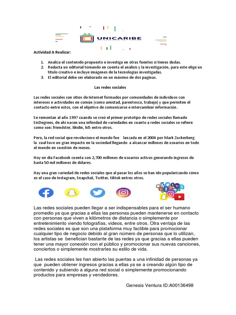 Impacto y Riesgos de las Redes Sociales | PDF | Servicio de redes ...