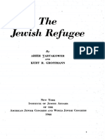 The Jewish Refugee, Arieh Tartakower and Kurt R Grossman 1944