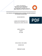 Parallel RC and RL Circuit Analysis