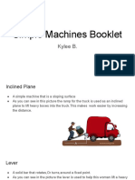 Simple Machines Booklet